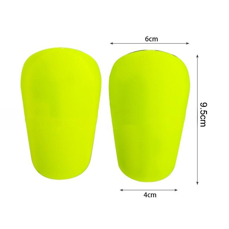 

1 пара мини-футбольных щитков для голени, футбольные пластиковые щитки из ЭВА, накладки, доска для голени для футбольных тренировок, футбольное тренировочное оборудование зелёный