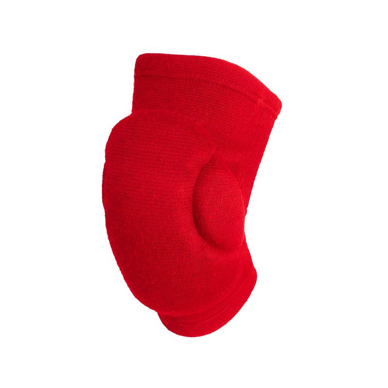 Enkelt bomullsgarn lateks antikollisjon fortykkende beskyttelsesutstyr knelende antifall volleyball danse knebeskytter øvelse