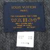 Excellent LOUIS VUITTON Scarf Escharp monogram gradient Noir cashmere M71607 Used