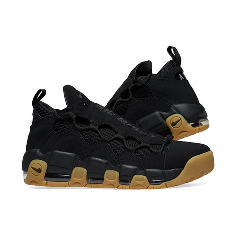 Ny Nike Air More Money Svart Gummi AJ2998-004