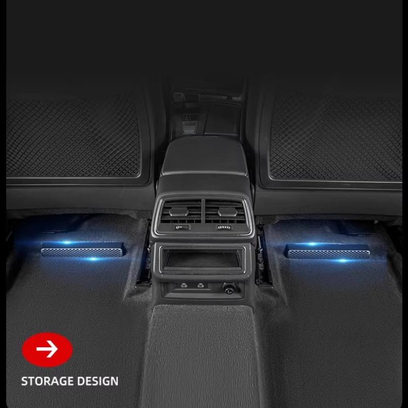 Applicable To Cadillac LYRIQ Seat Under The Trend Protective Cover Rear Air Conditioner Dust Cover Auto Accessories Tools