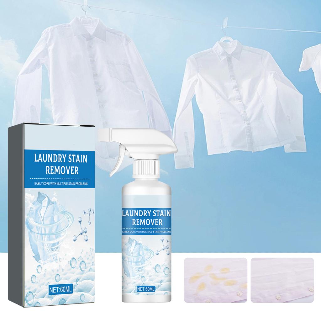 Waschmittel, Hartnäckige Flecken, Fettflecken und Vergilbung von Kleidung; Trockenreinigung 60ml