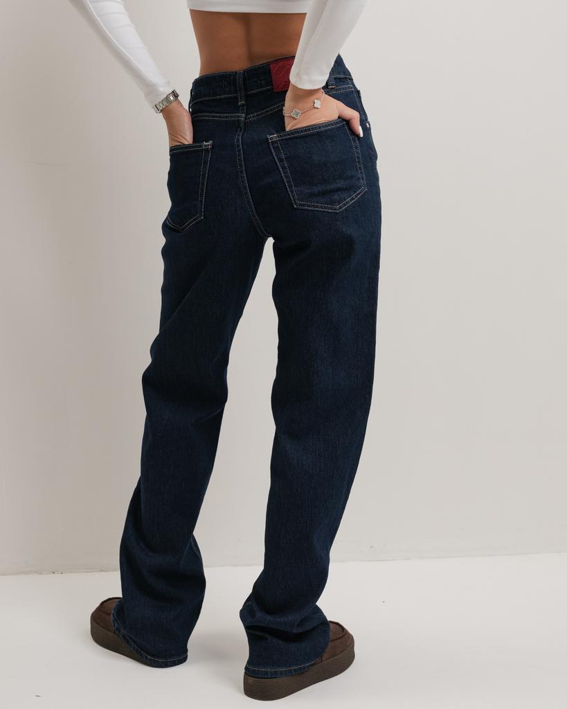 Джинсы женские Jeandia 2180 36 темно-синие