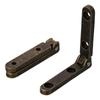 Zinc Alloy Folding Hinges  90 Degree Hinges Gift Box Bronze Hinges  Wooden Box