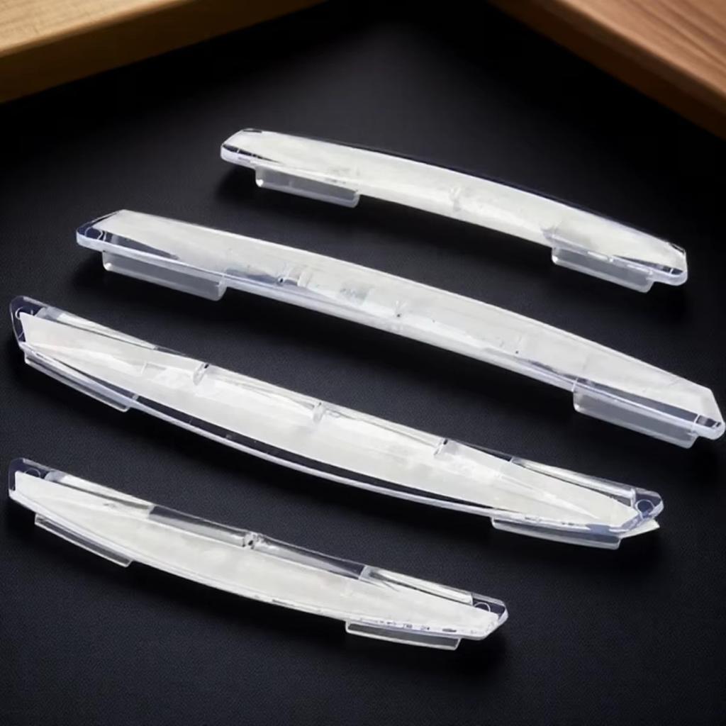 4/8/16Pcs Car Door Edge Guards Molding Protection Strip Scratch Protector Adhesive Anti-Collision Sticker For Vehicle Exterior