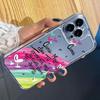 Cute Rainbow Slogan Print Phone Phone Case for Iphone 17 16 15 14 13 12 11 17 Pro Max Mini 16E Plus Vintage Floral Soft Cover