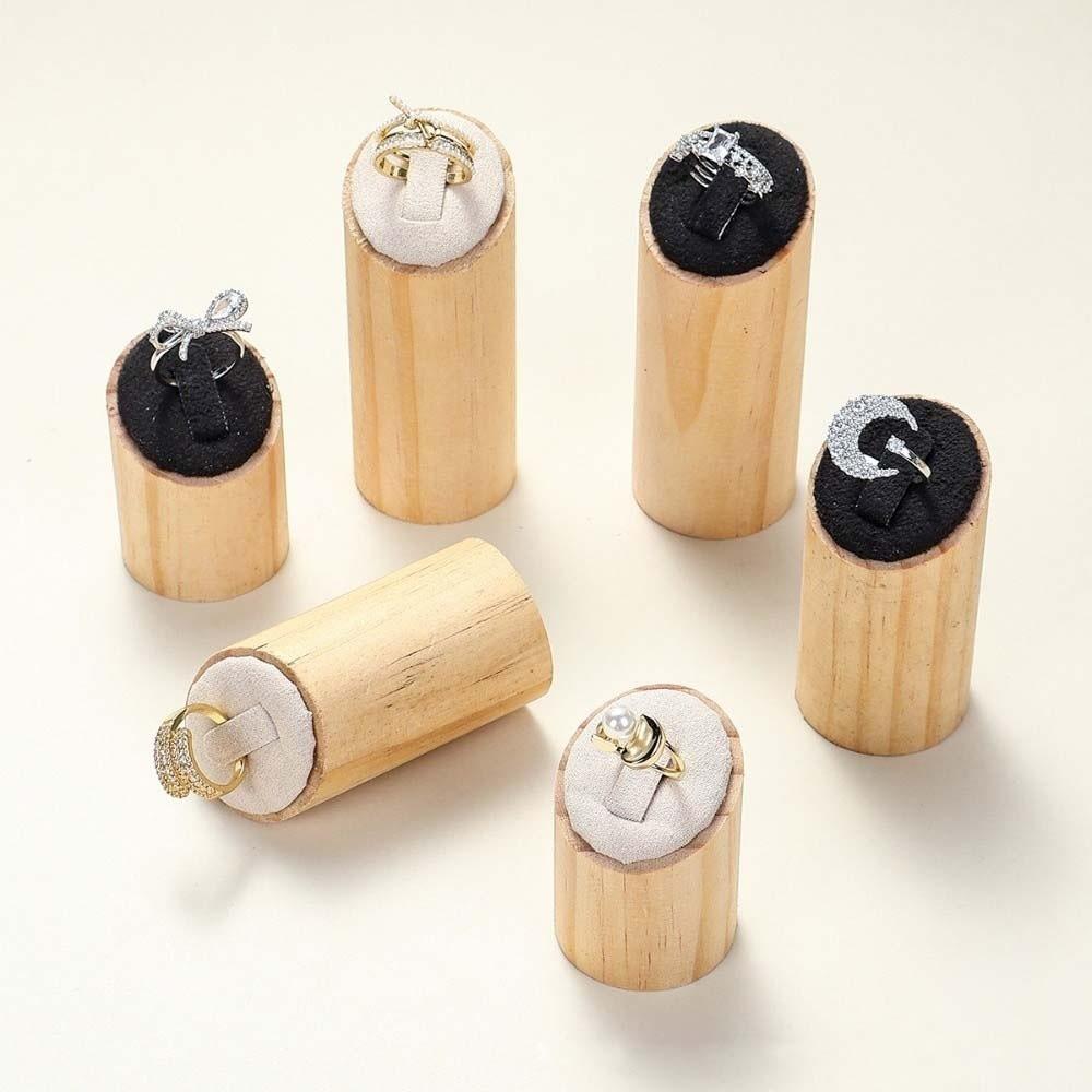 3Pcs/set Premium Desktop Storage Rack Elegant Ring Holder Ring Jewelry Display Rack  Display Props