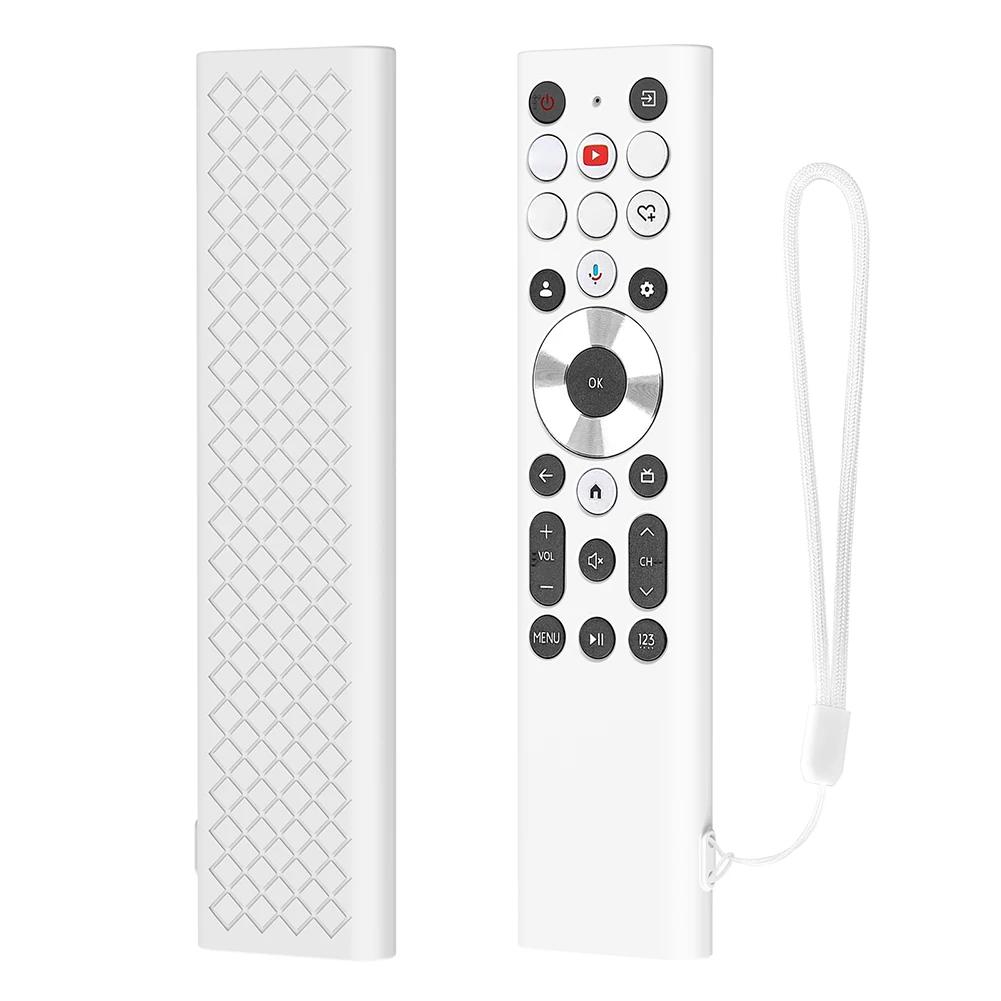 Silicone Case Protective Case Shockproof Silicone Sleeve Soft Protector for Hisense ERF6A80/ERF6G80H/ERF6F80H белый