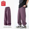 MINISO Men's Spliced Straight-Leg Summer Casual Pants