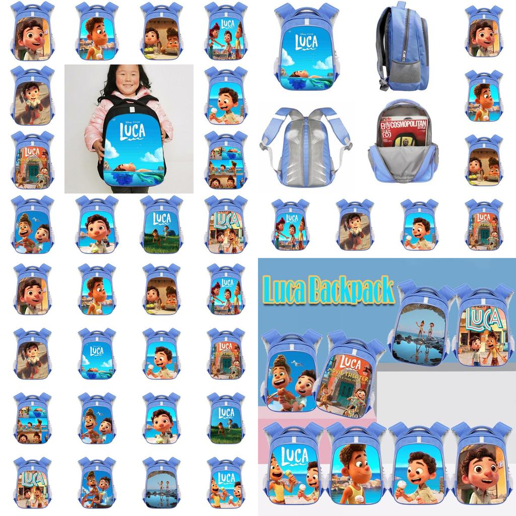 Lebendiger Luca Alberto Rucksack 3D-Druck mit reflektierendem Streifen für Kinder und Schüler