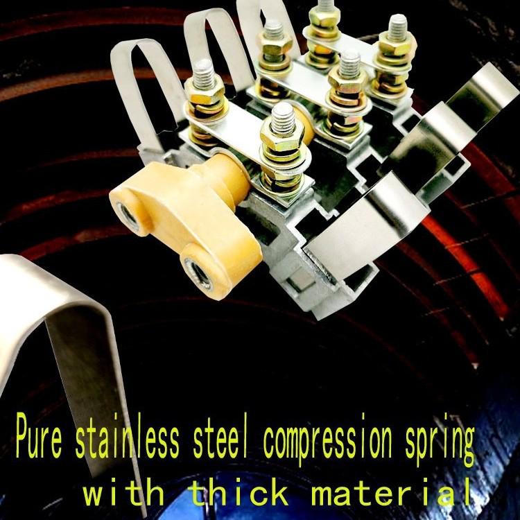 Heli Electric Forklift Circlip for Sightseeing Car Motor - Constant Voltage Spring Carbon Brush Holder (Sizes: 17*33, 17*37, 17*46)