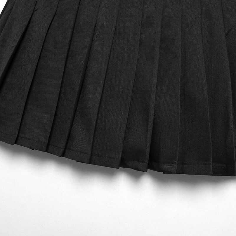 Kaslead New Arrival Women's Clothing Fashion Style Fashion Minimalist All-Match Multicolor Casual Half-Length Pleated Skirt