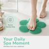 Tappetino Scrubber Antiscivolo per Doccia Facile da Pulire Esfoliante Tappetino da Bagno Nuovo Tappetino Pulizia Piedi Uso Bagno