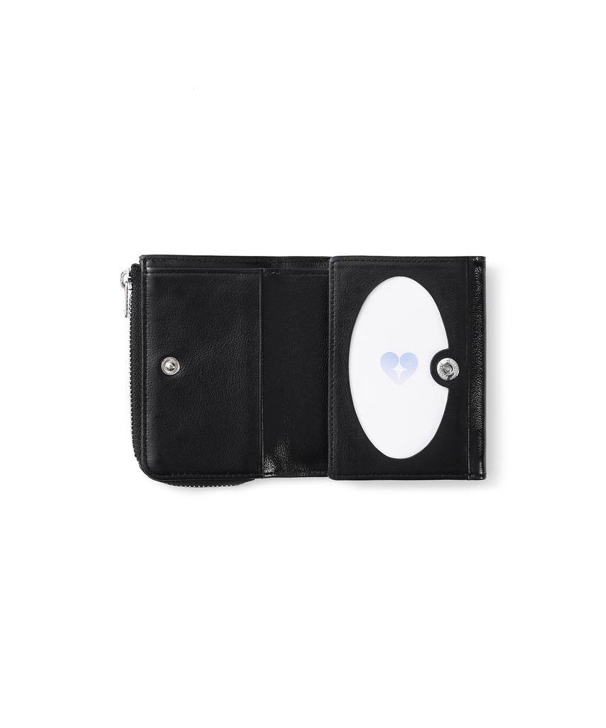 Fennec Hearty Zipper Wallet - Black