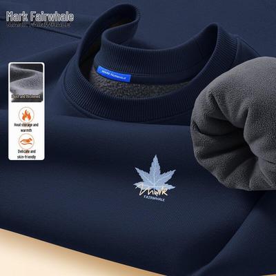 Mark Fairwhale Men's Fleece-Lined Round Neck Pullover