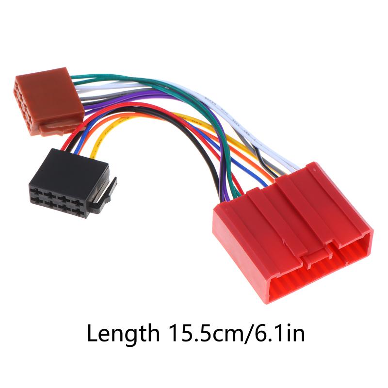 Car Iso Radio Plug Adapter Wiring Cable For For 2 3 6 Mx5 For Ford Escape Ranger Laser Radio Plug