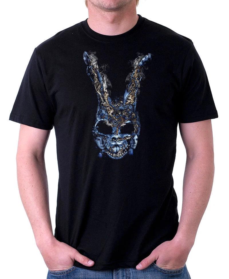 Donnie Darko Hase Spricht Mit Frank Kaninchen Kultfilm schwarzes T-Shirt 09848