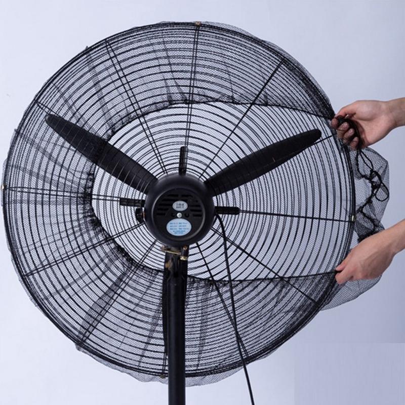 Mesh Round Electric Fan Covers Safety Anti-Pinch Protector Household Universal All-Inclusive Floor Dust-Proof Cover Modern