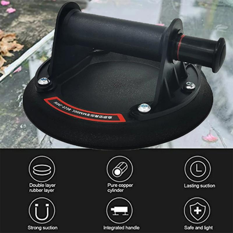 New Vacuum Suction Cup 200Kg Loading Capacity Heavy Duty Vacuum Spreader For Tile Adsorption Granite Glass Lifting 8 Inch Cup