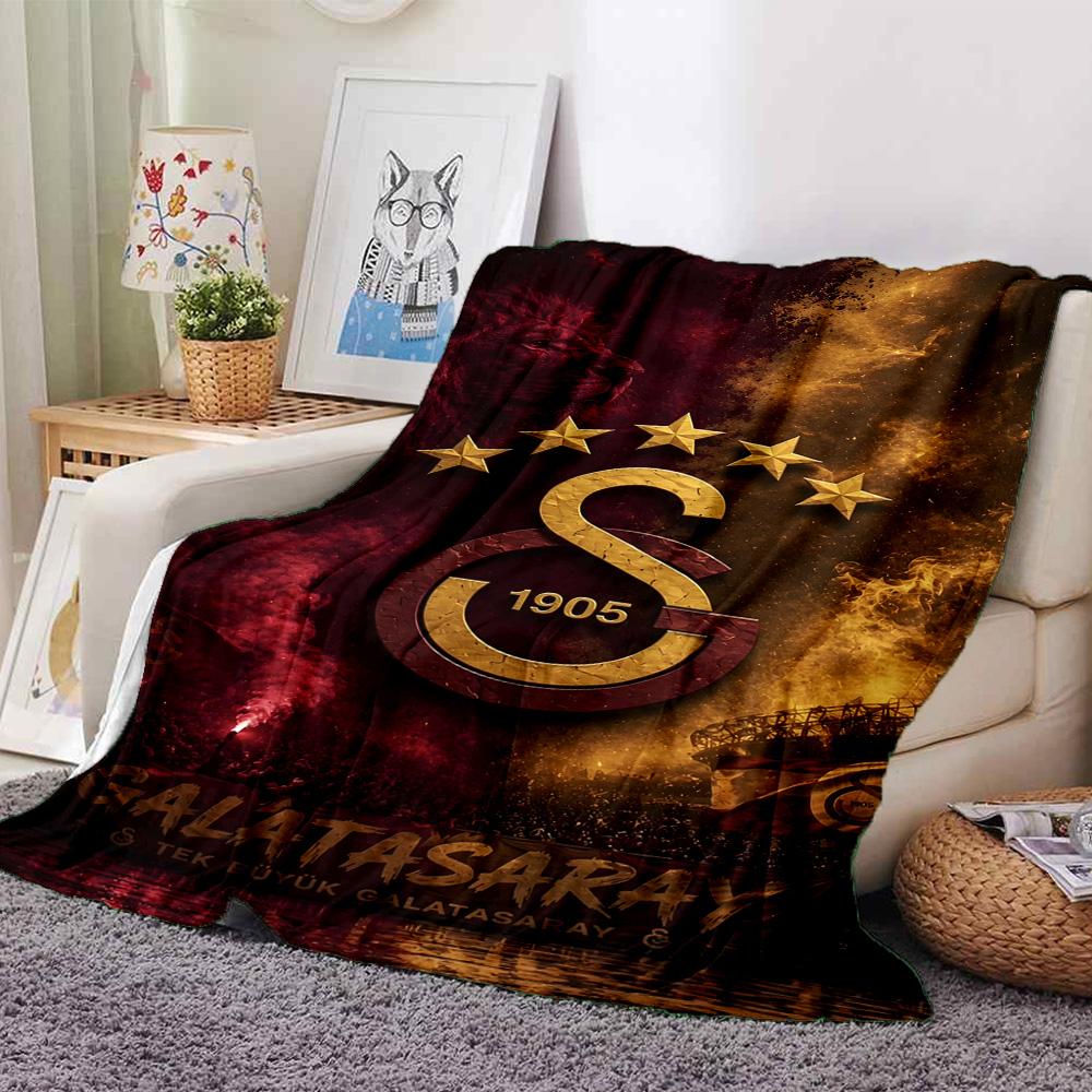 Galatasaray S.k Blanket Ultra-Soft Suitable for Office Chair Bed Office All-Season Use Stylish Decor Gift for Travel Home Birthdays