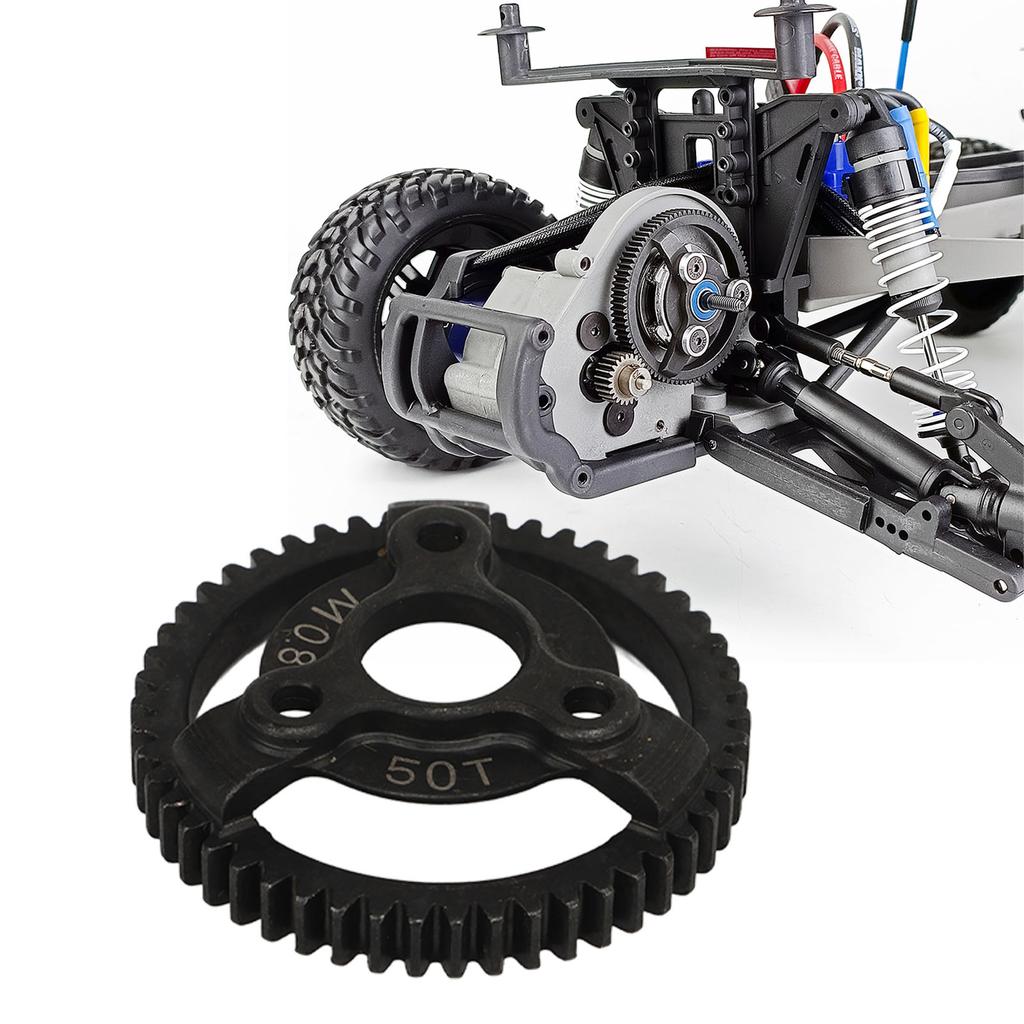 Spur Gear Set Metal Steel for 1Celsius10 Slash 2 RC Car 32P 0.8M