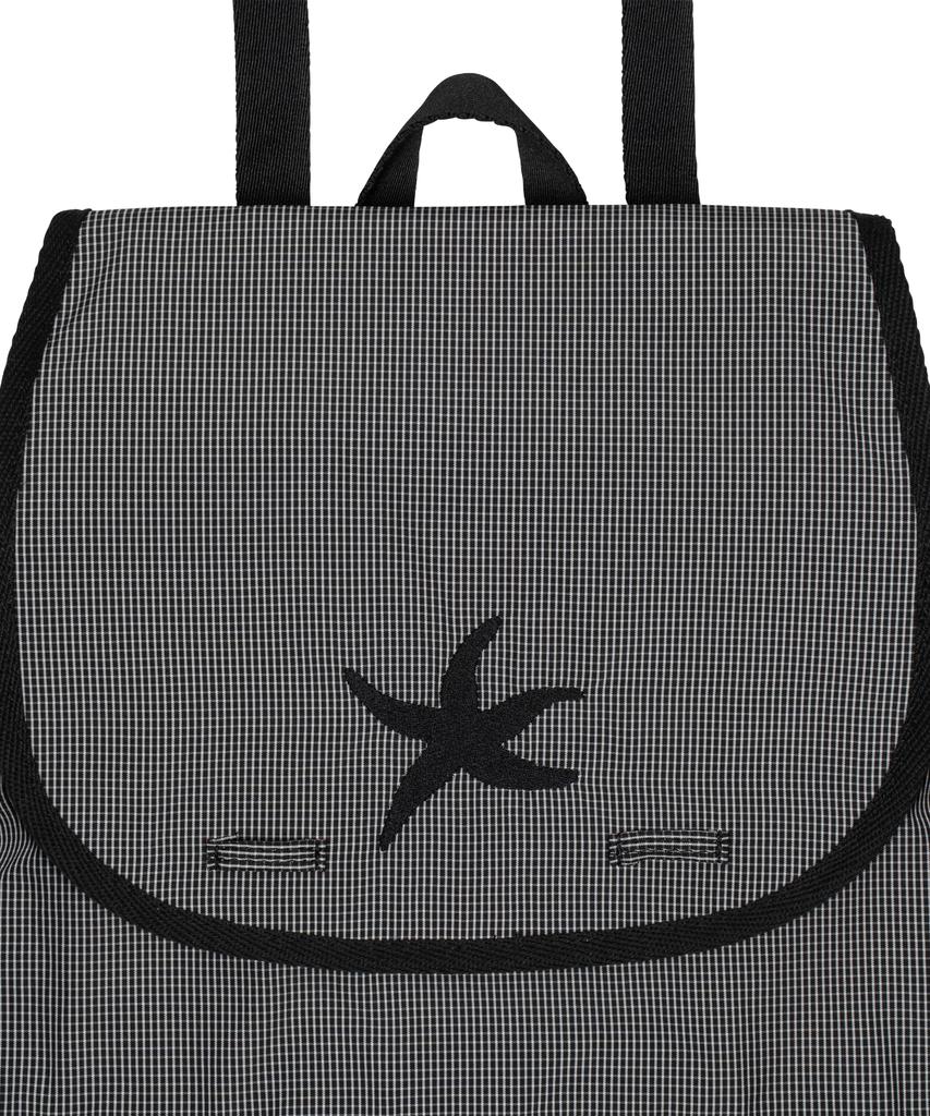 The Coldest Moment Tcm Starfish Grid Backpack (Black)