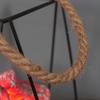 Bonfire Lamp Flameless LED Light Fake Fireplace Lamp Iron Home Decoration for Room Type B 470g /