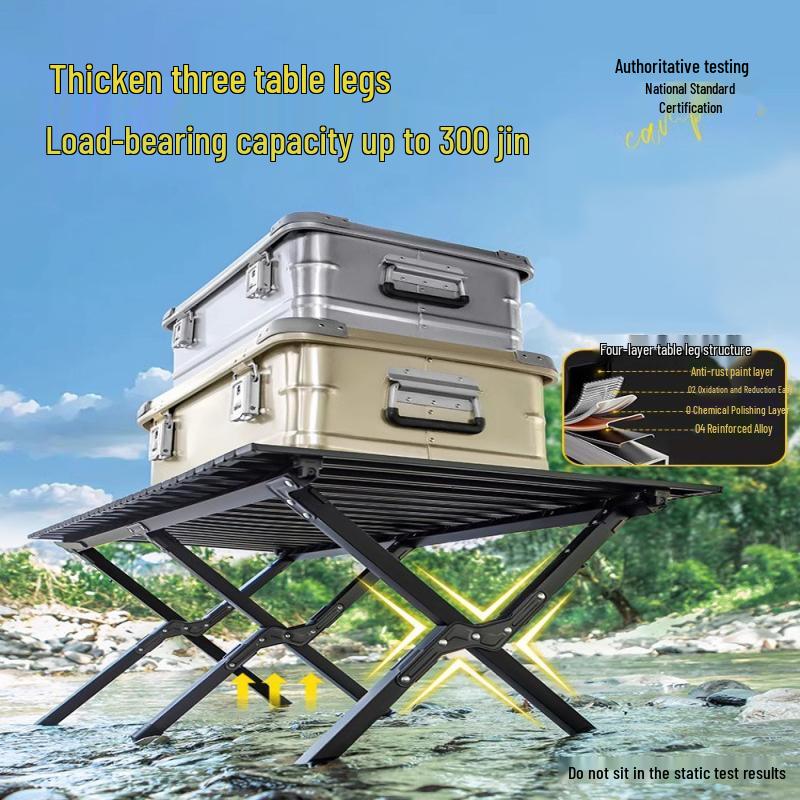 Kashion Outdoor Portable Roll-up Folding Camping Table
