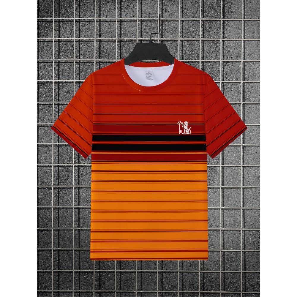 Men's Casual T-shirt with Soft and Comfortable Short Sleeves