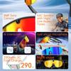 4K Polarized AI Smart Cycling Glasses Men 800W Camera Video Recording Translation Sunglasses Bluetooth Call Music Sports Glasses Image Stabilization