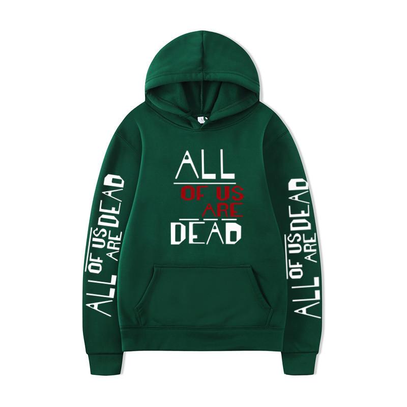 All of Us Are Dead Korean Drama Print Men's Hoodie Vintage Unisex Pullover Men Graphic Hoody Tops Oversize Clothing