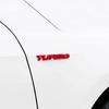 Turbo car alloy sticker 3D Metal Letter Pattern Car Emblem Car Motorcycle  Decal Decor Car Body Rear Tailgate 3D Car Stickers