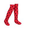 Kids Ladybug Red Polka Dot Tulle Dress, Girls Puffy Dress with Bag & Mask, Size 100-150