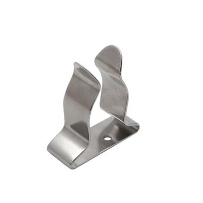 Replacement Stainless Steel Boat Oar Holder Universal Durable Wall Mount Tube Holder Clips Spring Clips Silver Boat Hook Holder