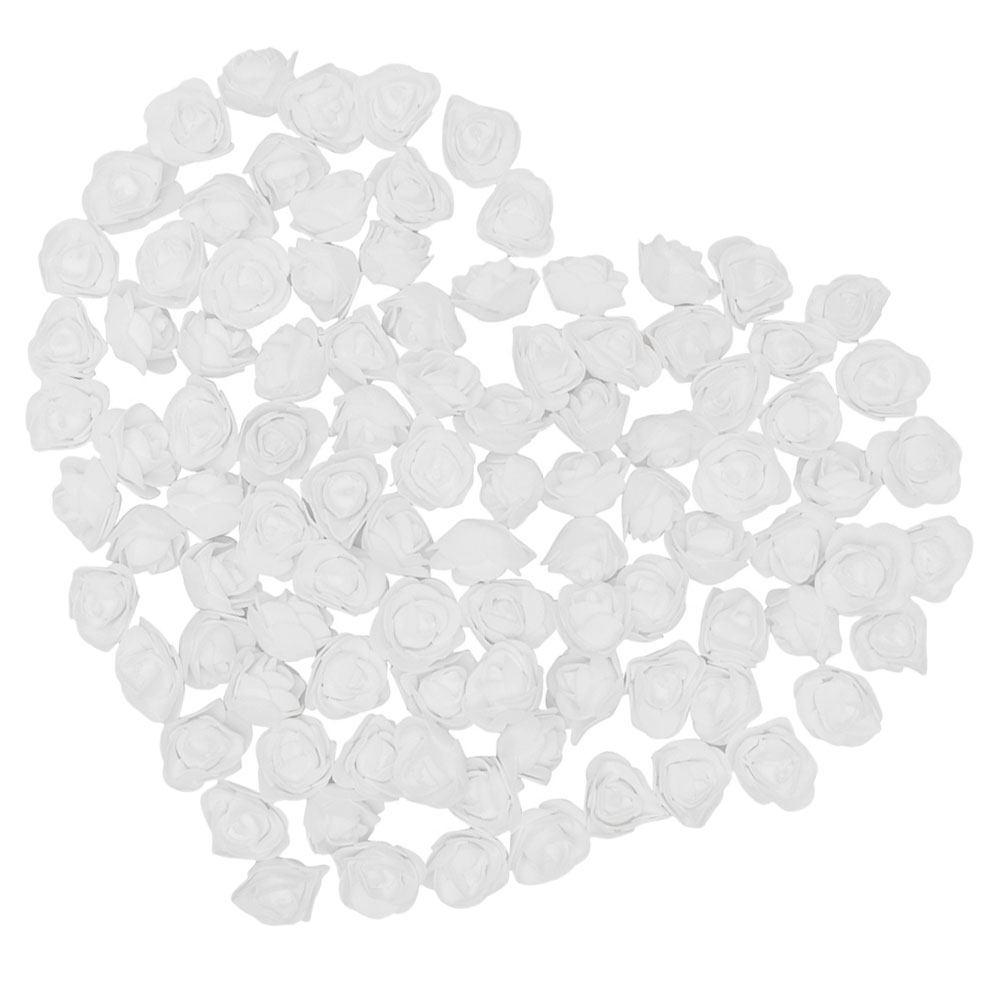 50Pcs Faux Rose Heads Foam Artificial Roses for Wedding Decoration Valentine's Day DIY Craft Flowers Centerpiece Wreath Bouquet