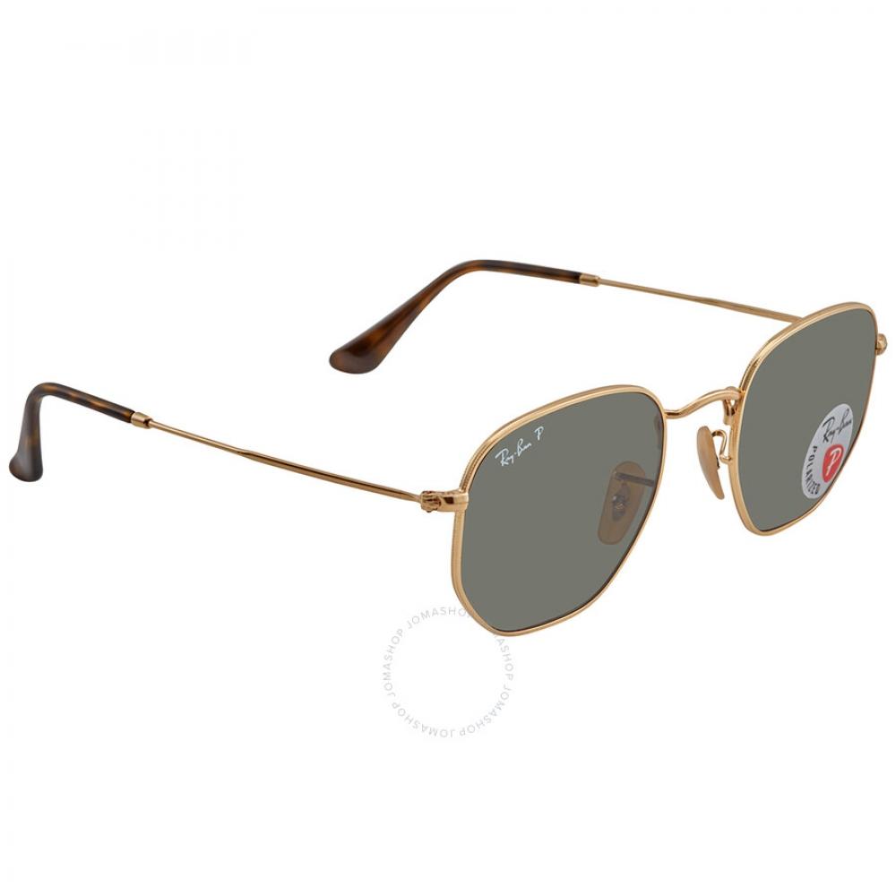 Ray Ban HexaGonal Flat Lenses Green Classic G 15 Unisex sunGlasses Rb3548n 001 58 51