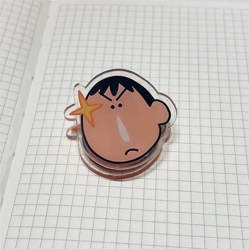 Crayon Shin-chan Double-Sided Cartoon Paper Clip Memo Storage 