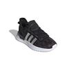 adidas Originals U PATH Run Fabric Low Top Sports Casual Shoes Black White Children Aged 3 7 Years Old FV1824