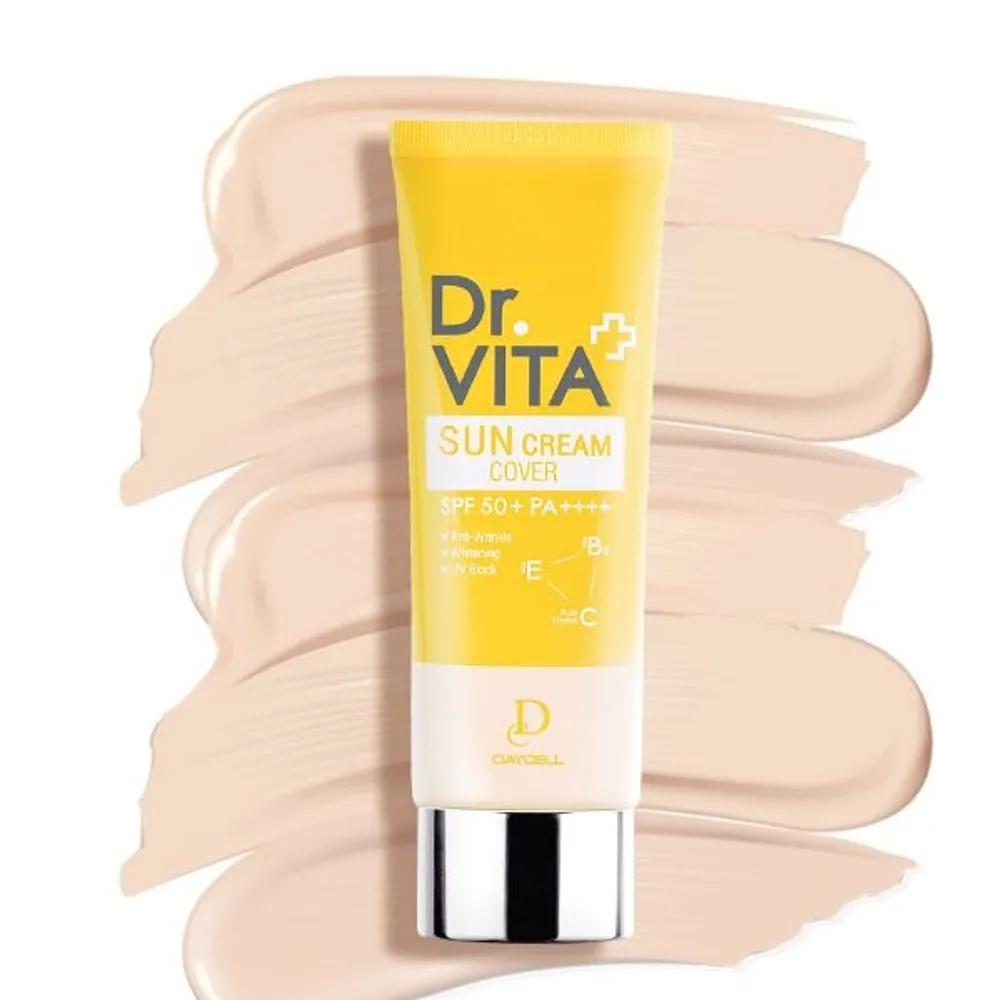 Dr.VITA Vitamin Sunscreen Cover 60g x 2, Total 120g (Unisex)