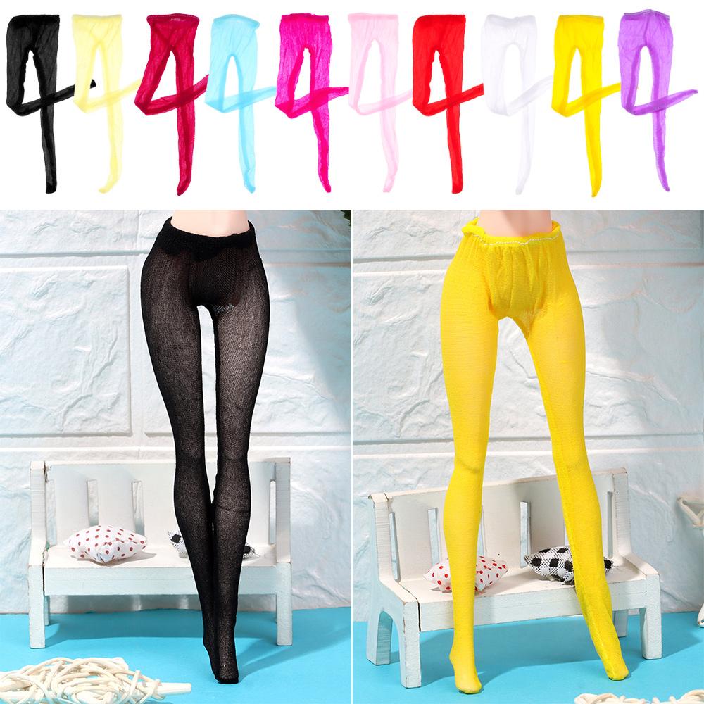 Socken Miniatur Kleidung Mini Elastische Leggings Puppen Accessoires Spielzeug Strumpfhosen Puppe Seidenstrümpfe