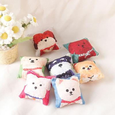 1:12 Cuscino Miniatura per Casa delle Bambole Testa di Cane Cuscino per Divano Cuscino Mini Cuscino Arredamento Modello Casa Giocattolo Accessori per Casa delle Bambole