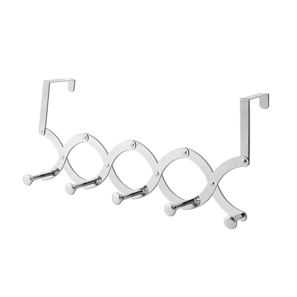 Adjustable Clothes Hanger Stainless Steel Hook As Shown In The Picture Compact Storage Solution Long-lasting Durability