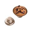 Mushroom Shaped Carbon Steel Cupcake Pan–Non-Stick,Reusable Baking Mold for DIY Muffins,Easy Demold,Perfect for Baking