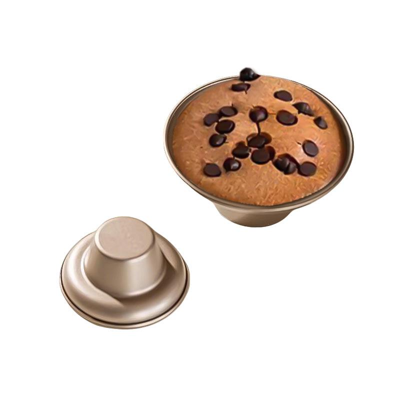 Mushroom Shaped Carbon Steel Cupcake Pan–Non-Stick,Reusable Baking Mold for DIY Muffins,Easy Demold,Perfect for Baking