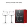 Shangqi Black Bow Tie Crystal Red Wine Glass Set