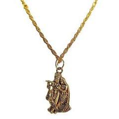 @Radha Krishna Gold Plated UKU124-80%OFF