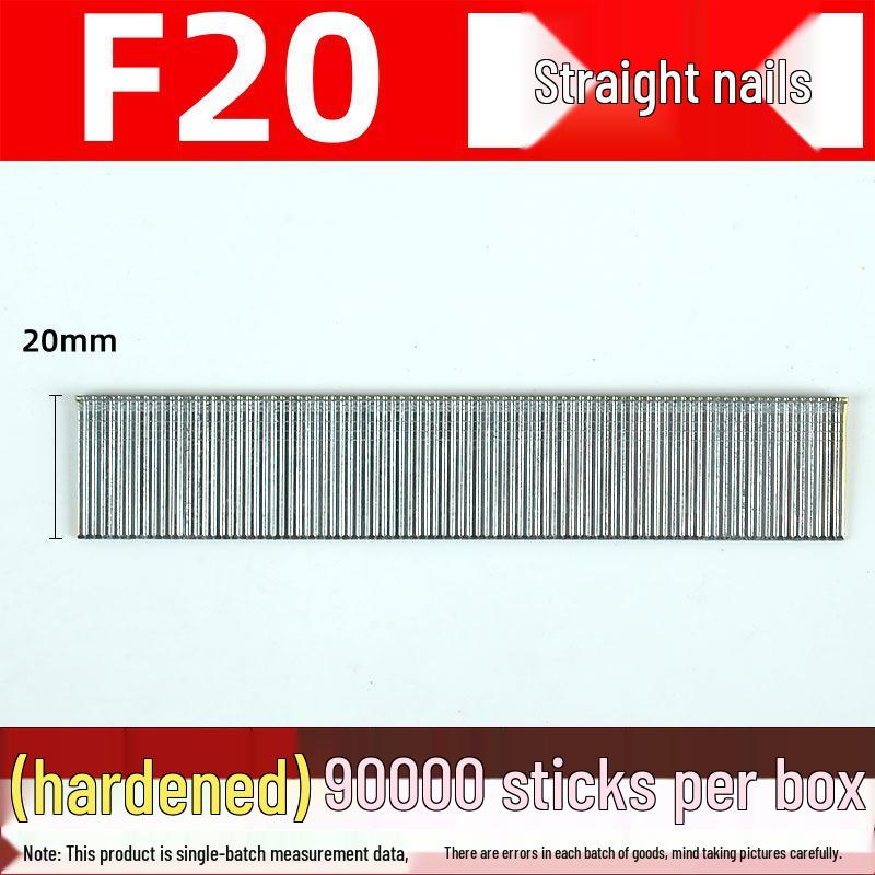 F30 Steel Pneumatic Straight Strip Nails for Woodworking & Furniture