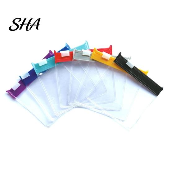 Mini Travel Pill Holder Slide Lock Medicine Bags, Compact Pouch Set, Self-sealing Zipper Reusable EVA Waterproof Storage Bag, for Small Items