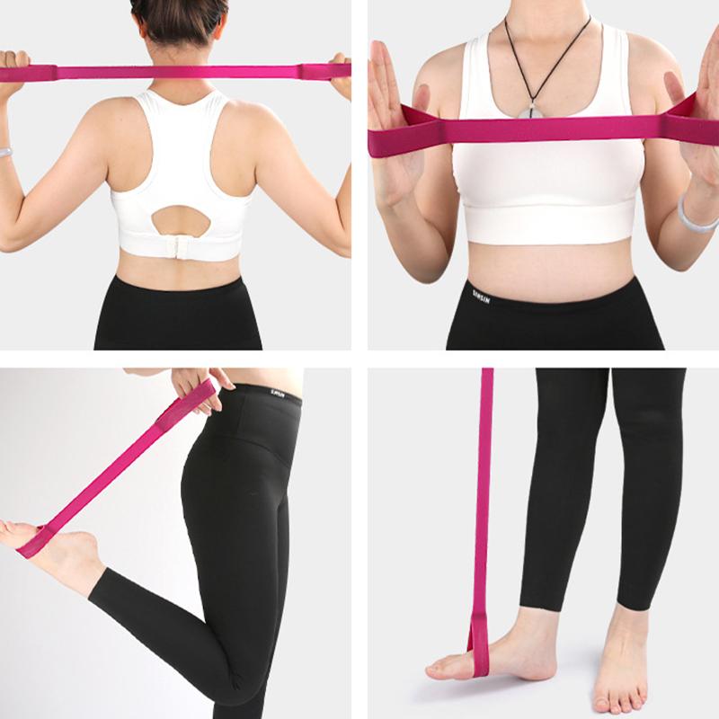 Strečový popruh Jóga Napínák Jóga Pomůcka Cvičení s otevřenými zády Rameno Jóga Strečový pás Elastická strečová guma Cvičení