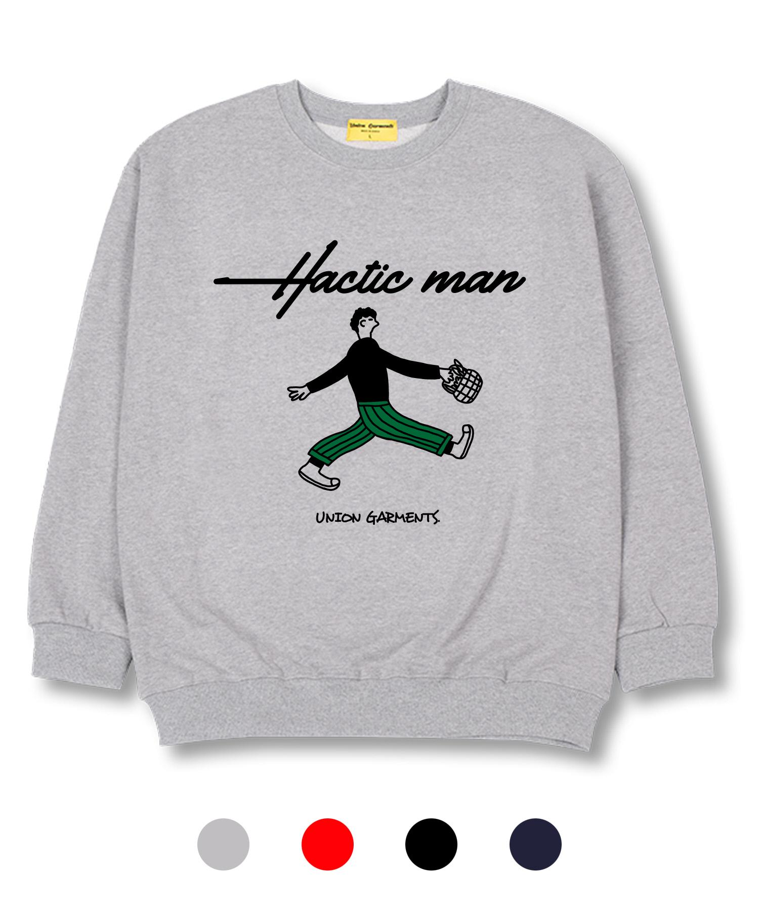 Худи оверсайз Hasticman Terry от Union Garments Black/M